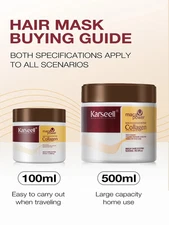 Karseell Collagen Hair Treatment Deep Repair Conditioning Argan Oil Hair Mask Es