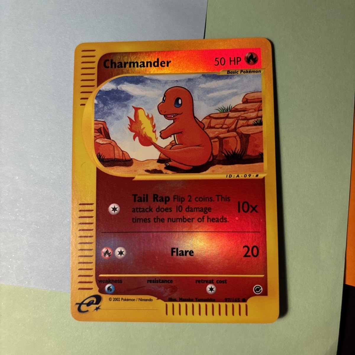 Pokémon TCG Charmander #97 Expedition Reverse Mint Vintage Wizards