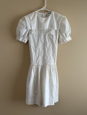 Vintage Rare Editions White Children  s Dress size 10
