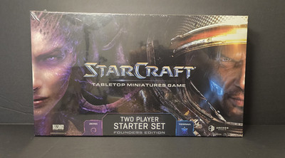 Starcraft Tabletop Miniatures Game Founders Edition Two Player Starter Set NEW