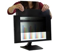 20 inch Computer Privacy Screen 16:9 - 20.0" WIDESCREEN 16:9 Black Privacy