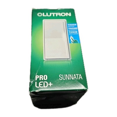 Lutron Sunnata ST-PRO-N-WH Multi Location Pro LED+ Dimmer - White - NEW