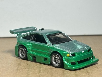 Hot Wheels Customized  85 Honda CR-X With Body Panels Rolls Loose