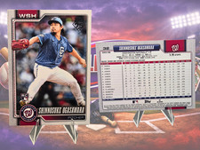 2026 Topps Series 1 Shinnosuke Ogasawara #32 Washington Nationals RC MLB Basebal