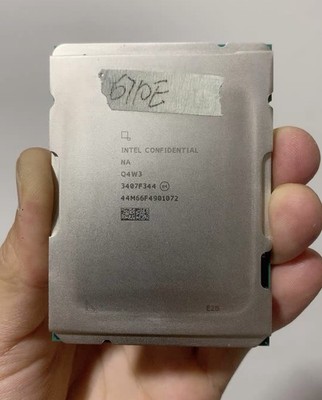 Intel Xeon 6 6710E QS CPU 64-Core 2.40GHz 205W DDR5-6400 LGA 4710 Processor