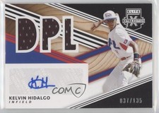 2020 Elite Extra Edition DPL Material Signatures Black Kelvin Hidalgo Auto 1l2