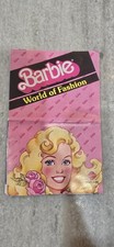 VTG 1984 Barbie World Of Fashion Doll Fold Out Brochure Booklet of Fashions