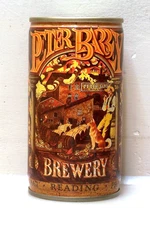 PETER BARBEY Brewery Reading PA C/S BO beer can