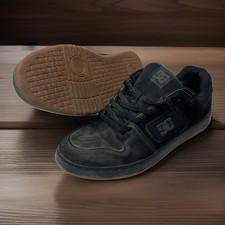 DC Men's USA 12 Black Gum Manteca 4 Low Skate Shoe