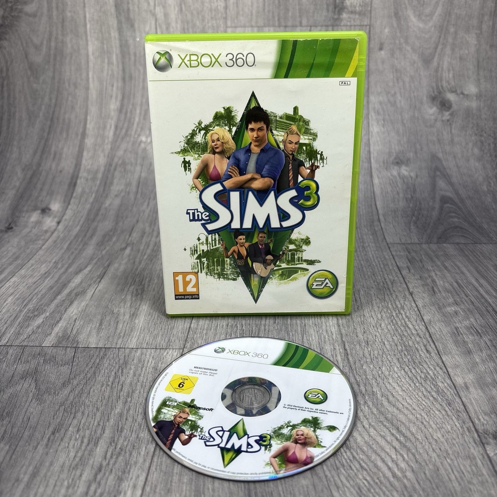 The Sims 3 Xbox 360 Video Game Boxed Microsoft PAL