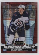 2024 O-Pee-Chee Platinum Marquee Rookies Red Prism 187/199 Brad Lambert #268 0he