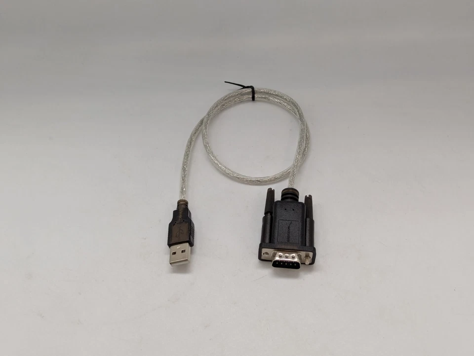 Sabrent USB serial cable USB to RS232 DB9 converter adapter SBT-USC1K - Image 2 of 4