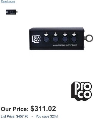 proco 4 way input