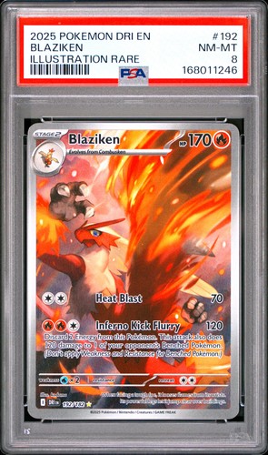 Blaziken graded PSA 8 for sale on eBay