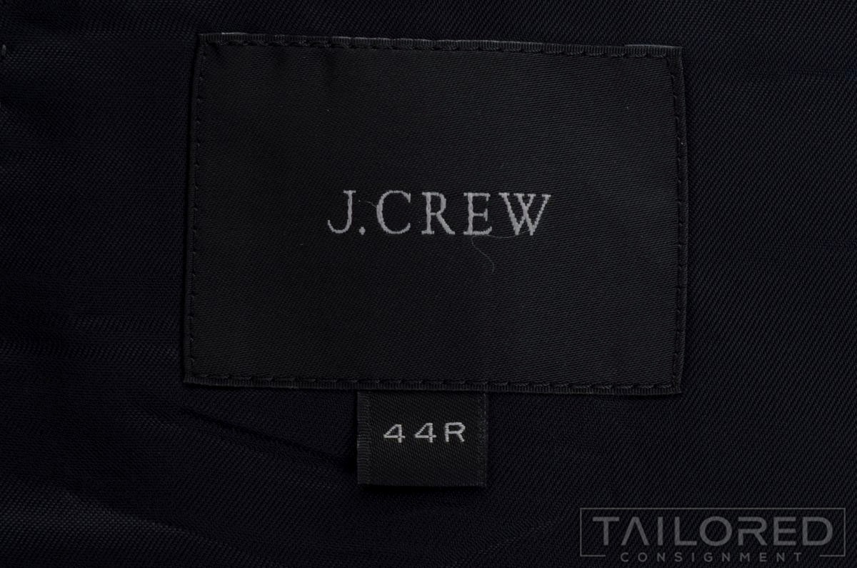J.CREW Solid Gray 100% Wool Jacket Pants SUIT Men… - image 4