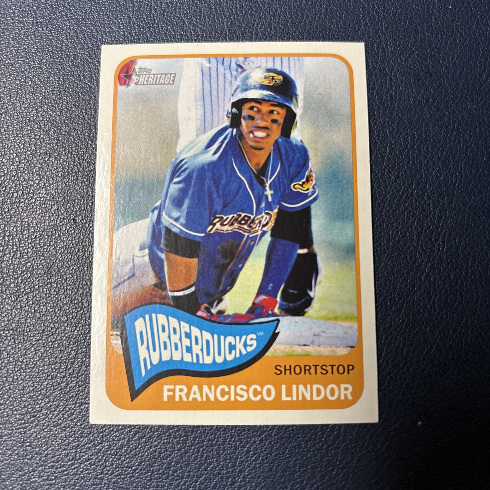2014 Topps Heritage Minor League Edition - Francisco Lindor #40 (RC)