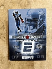 Shaun Alexander 2005 Upper Deck ESPN #SCS-SA Sports Center Swatches Seahawks