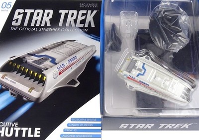 STAR TREK EAGLEMOSS RAUMSCHIFF COLLECTION AUSGABE #05 EXECUTIVE SHUTTLE U.K.