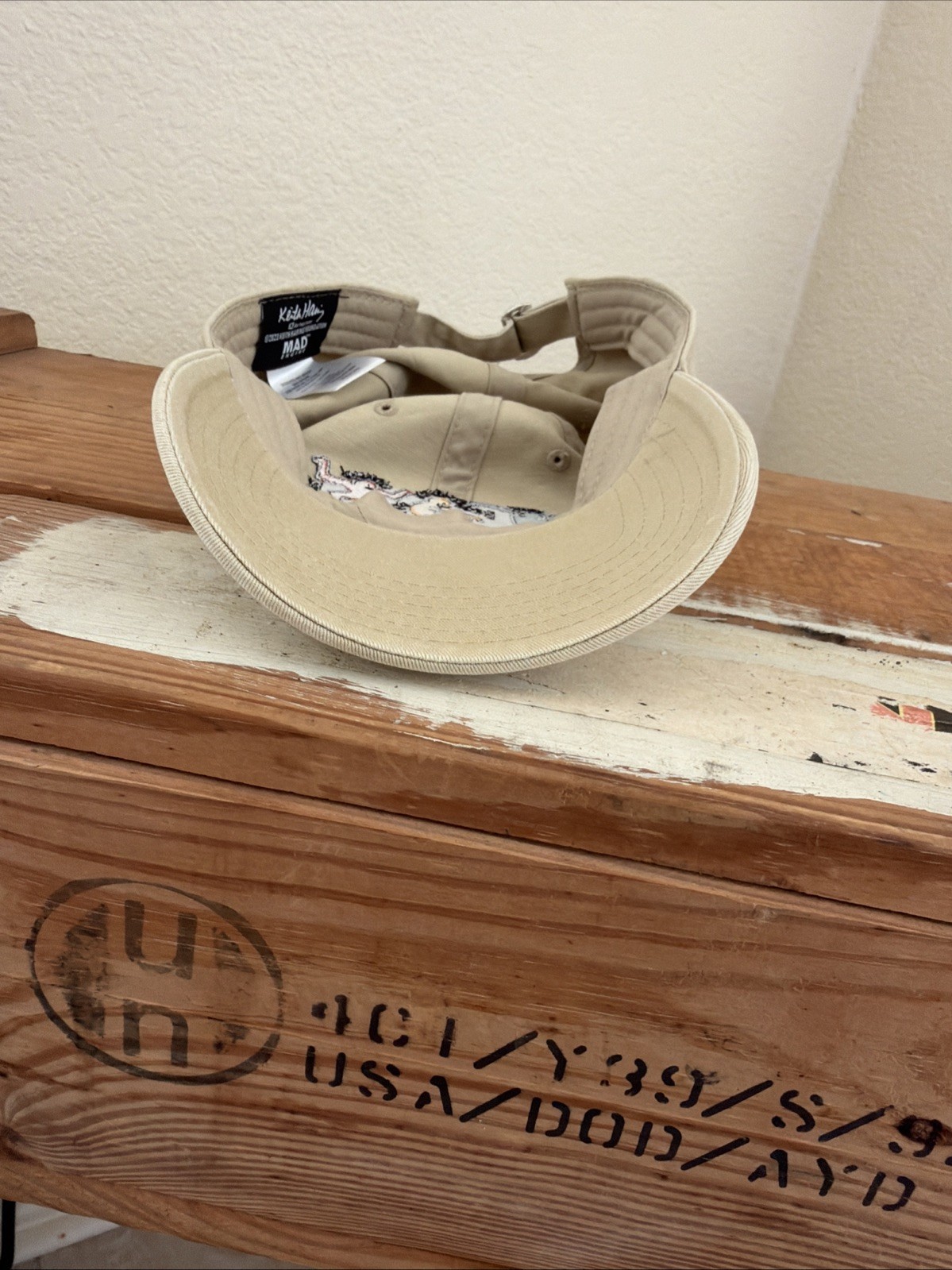 Keith Haring Snapback Hat Mad Engine Dancing Figu… - image 8