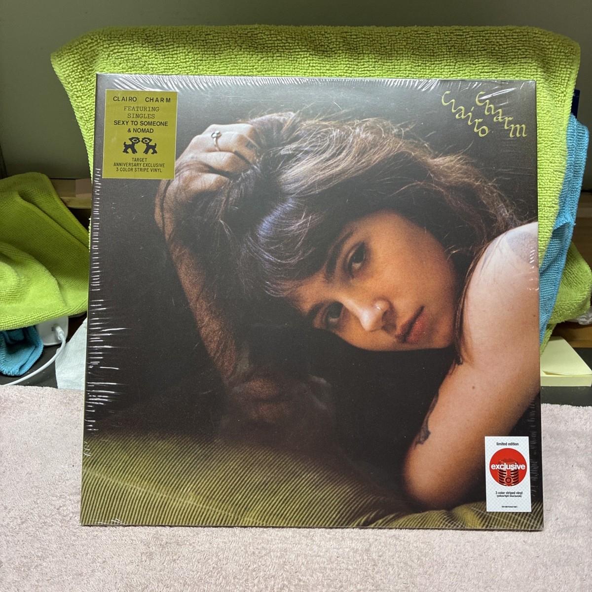 Clairo ／charm 1aniversary stripe vinyl Clairo - Charm 1 Year Anniversary Edition, Vinyl Record, LP, Tri