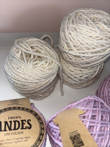 DROPS Andes Super Chunky Wool Alpaca Knitting Crochet Yarn 100g - Picture 4 of 6