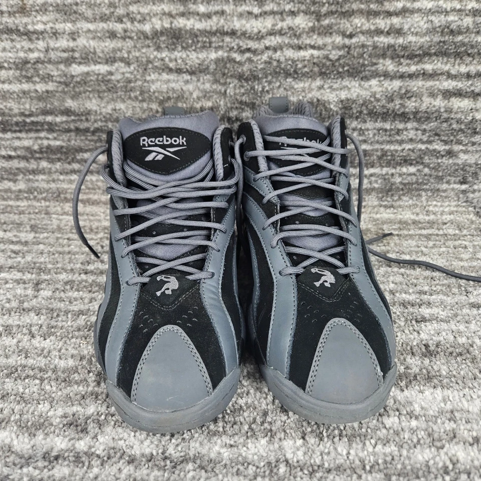 Zapatillas deportivas Reebok Shaqnosis para hombre puntera de seguridad en el trabajo negras grises talla 11 Foto 4 de 4