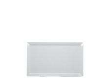 Home Tray In White Melamine 33X18 Cm