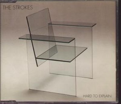 Strokes Hard To Explain CD UK Rough Trade 2001 b/w new york city cops