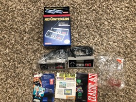 Authentic Original Nintendo NES OEM Controllers Complete Rare Cleaned USED!