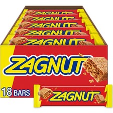 ZAGNUT Crunchy Peanut Butter with Toasted Coconut Candy Bars 1.51 oz 18 Count