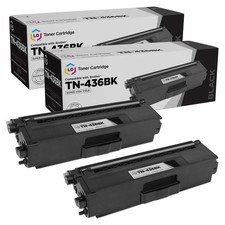 LD 2PK Compatible Black Toner for Brother TN436 TN436BK HL-L8360CDW MFC-L8900CDW