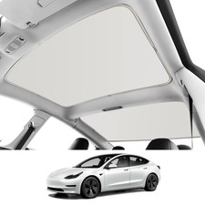 Roof Sunshades for Tesla Model 3 2023, Upgraded Sunroof Shade Sunshade Roof S...