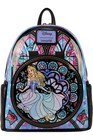 Loungefly Disney Princess Stained Glass: Sleeping Beauty Mini-Backpack,