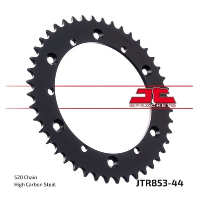 Kettenrad 44 Zähne für Yamaha YFM 350 X Warrior Baujahr 2000-2004