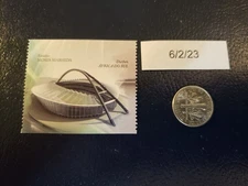 Moses Mabhida Stadium Soccer Durban South Africa 2010 Mocambique Stamp