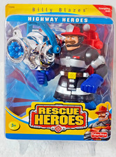 Rescue Heroes Billy Blazes Highway Heroes NEW Sealed 2000 Fisher Price Mint