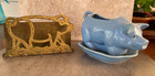 VTG Pig Recipe/Letter/Key Holder and Pig Planter — photo 1