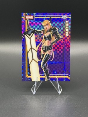 2026 Topps Chrome Marvel Comics MAGIK Purple Xfractor /75 #134
