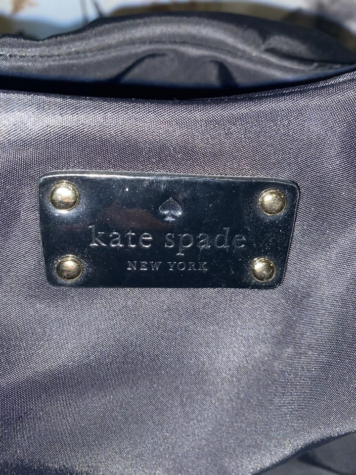 Bolsa de pañales para bebé Kate Spade negra Foto 4 de 4