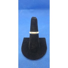 Vintage 925 Sterling Silver wedding band type ring Size 6.75- love lasts forever