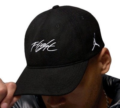 Jordan Flight Fly Unstructured Strapback Hat Black L/XL NWT! (HF6241-010)