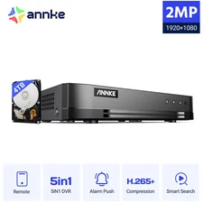 ANNKE 8/16/32CH 1080P/5MP Lite 5in1 DVR Video Recorder For CCTV Security Camera