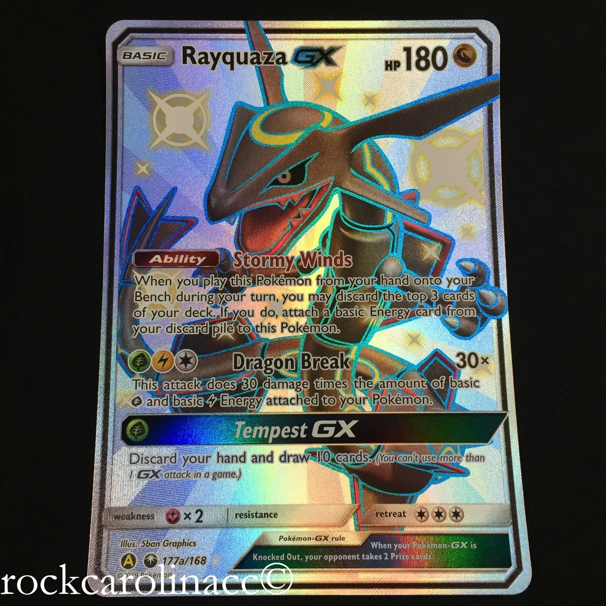 Rayquaza GX - 177a/168