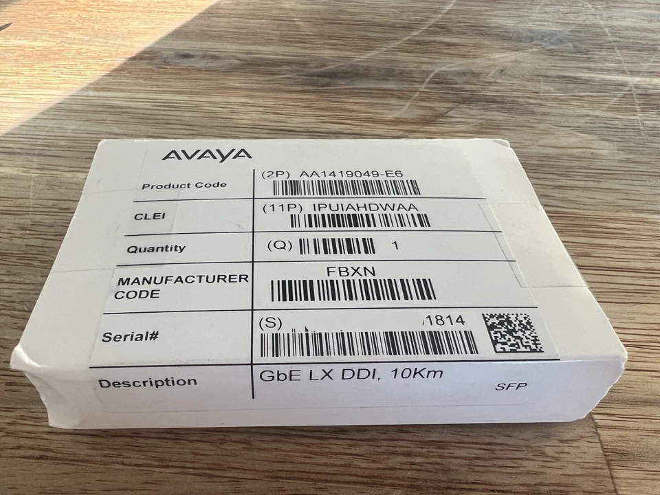 Avaya Nortel AA1419049-E6 SFP (mini-GBIC) Transceiver - Bild 2 von 2