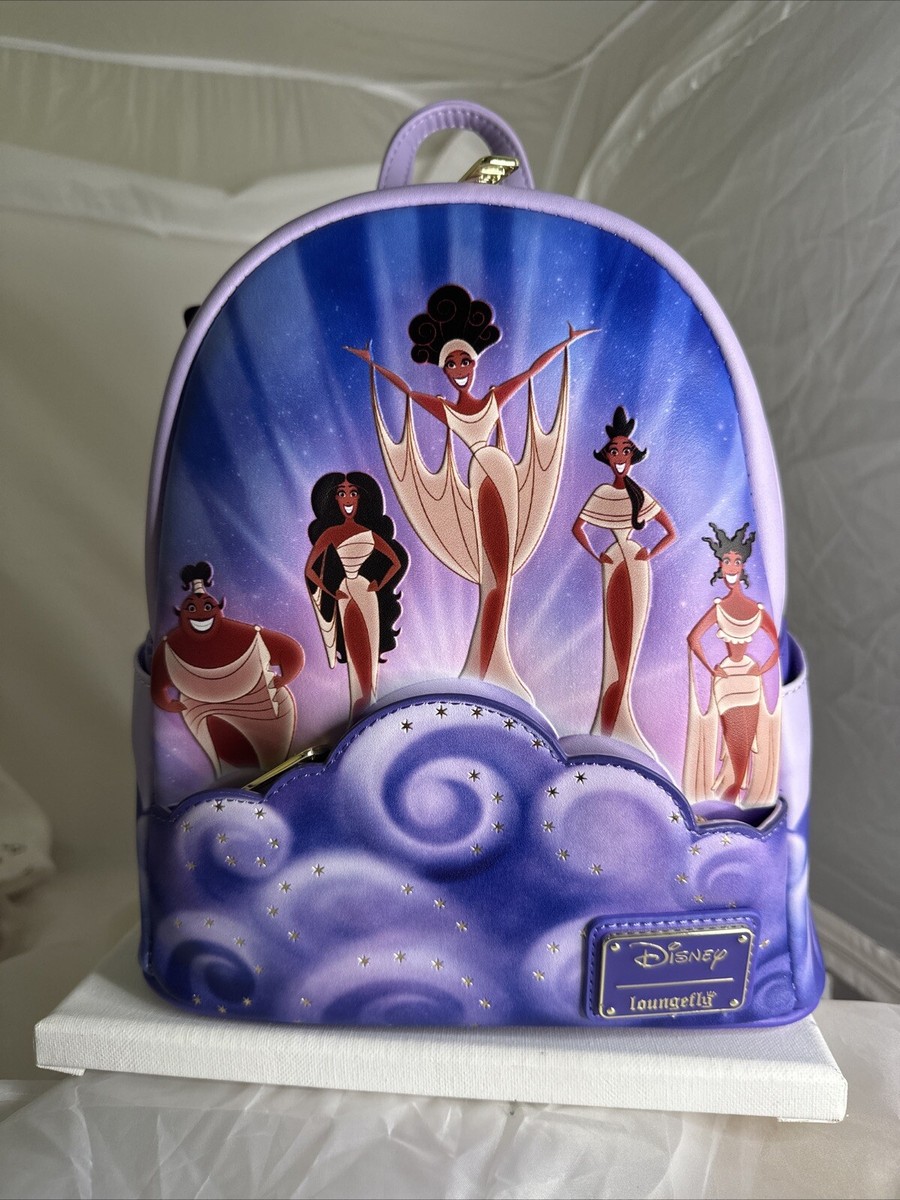 Disney Loungefly Hercules Muses Clouds Mini Backpack NWT | eBay display picture 2