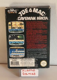 Nintendo NES Spiel - Joe & Mac: Caveman Ninja PAL-B mit OVP+Anl.  C4006