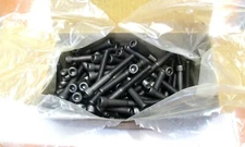 Brighton (011163) 1/4-20 UNC 2-1/4 OAL 3/16 Hex Socket Cap Screw - Lot of 100