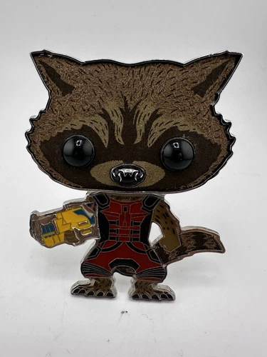 Guardians of the Galaxy - Rocket Raccoon 4” Pop! Enamel Pin Loose