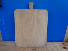 Ancienne grand Planche A Decouper Bois Billot Cuisine Boucherie Déco hetre