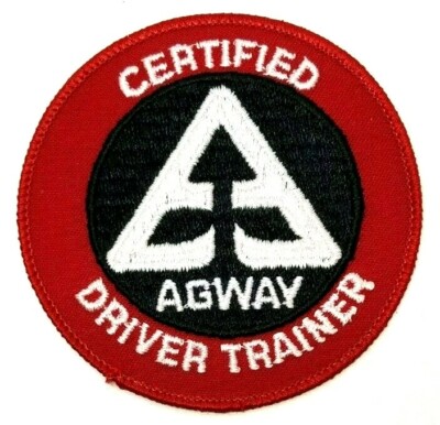  Agway Certified Driver Trainer Patch Agricultural Feed for Livestock (B79)